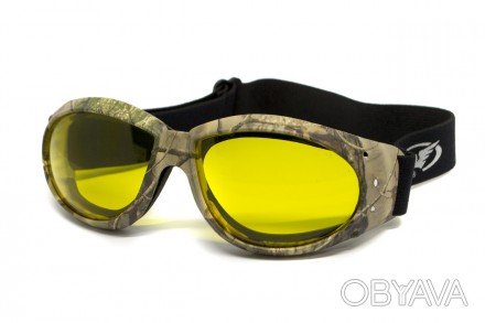 Защитные очки Eliminator от Global Vision (США) цвет линз желтый; материал линз . . фото 1