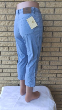 Бриджи, капри женские джинсовые стрейчевые, есть большие размеры VITA FLORIES, 9. . фото 4