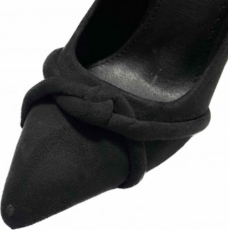 Женские туфли черные Backstreet 90048 (уценка) Туфли женские выполнены из искусс. . фото 10