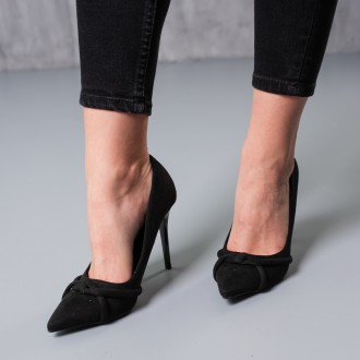 Женские туфли черные Backstreet 90048 (уценка) Туфли женские выполнены из искусс. . фото 2