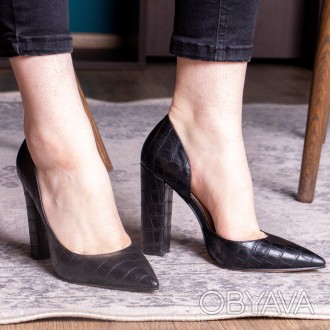 Жіночі туфлі чорні Soy 2464
Туфлі жіночі виконані зі штучної шкіри. Модель акура. . фото 1