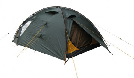 Просторная и комфортная модель трехместной палатки, используемая в течение всего. . фото 5