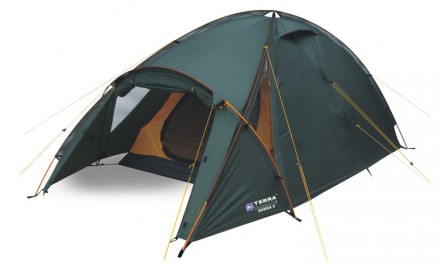 Просторная и комфортная модель двухместной палатки, используемая в течение всего. . фото 2