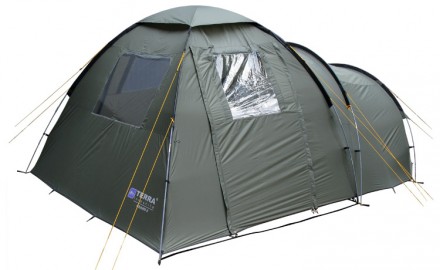 Высококлассная семейная пятиместная палатка для длительного отдыха, трехсезонног. . фото 4