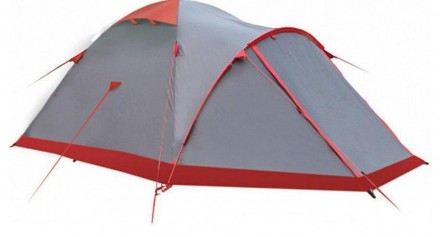 Палатка двухслойная двухместная Tramp Mountain 2 V2 TRT-022Экспедиционная двухме. . фото 3