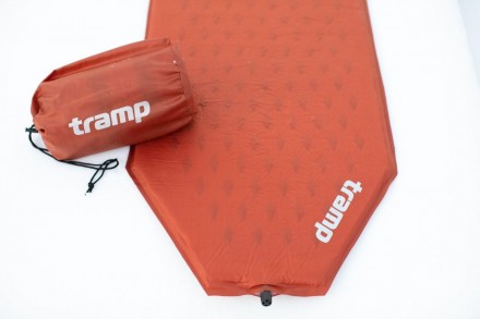 Ковер самонадувающийся Tramp Ultralight TPU оранжевый 183х51х2,5 TRI-022Ковер Ul. . фото 6