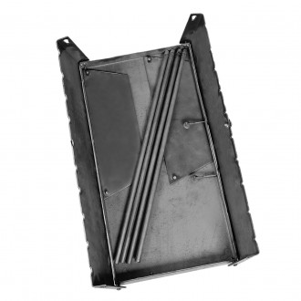 Мангал - чемодан 3 мм на 10 шампуров 510х300х140мм + Чехол + Набор шампуров (10 . . фото 6