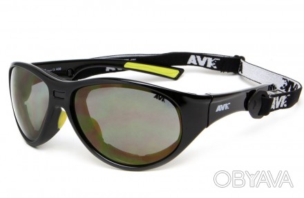 Виготовлені спортивні окуляри AVK з матеріалу TR-90. Носоупори м'які гумові . . фото 1