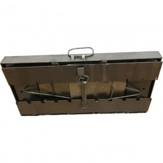 Мангал - чемодан 3 мм на 9 шампуров со столиками 570х300х150мм Раскладной Походн. . фото 4