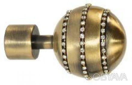 Декоративний наконечник на кований металевий карниз EG 235, діаметр 16 мм
Асорти. . фото 1