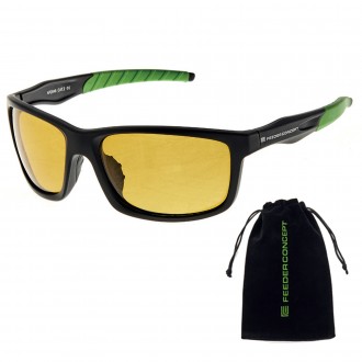Солнцезащитные очки с линзами желтого цвета. Рекомендуются к использованию в пас. . фото 3