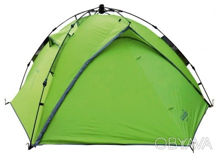 Двуслойная дуговая палатка с полуавтоматическим быстро сборным каркасом. Имеет к. . фото 1