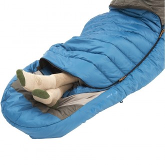 Kelty Tuck 40 Regular – летний спальный мешок увеличенного размера для путешеств. . фото 4