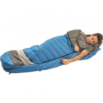 Kelty Tuck 40 Regular – летний спальный мешок увеличенного размера для путешеств. . фото 7