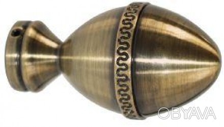 Декоративний наконечник на кований металевий карниз ЇМ 288, діаметр 16 мм
Асорти. . фото 1
