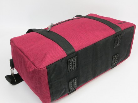 Небольшая дорожная сумка, саквояж 21 л Wallaby 2550 burgundy, бордовыйРады предс. . фото 9