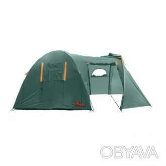 Палатка 4 местная Totem Catawba 4 (V2) TTT-024 кемпинговая высокая с тамбуром
Пр. . фото 1