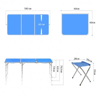 Складной стол со стульями Lanyu — ваш комфортный отдых на природе
Если вы любите. . фото 9