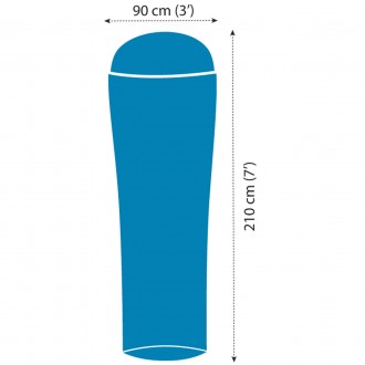  
Вкладыш в спальник Sea To Summit Coolmax Adaptor Liner это такой себе климат-к. . фото 3