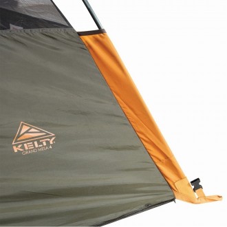 Kelty Grand Mesa 4 – лёгкая четырёхместная палатка в обновлённом дизайне. . . фото 8
