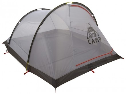 Двухслойная легкая трехместная палатка.Особенности:Один вход с торца.Дуги - алюм. . фото 4
