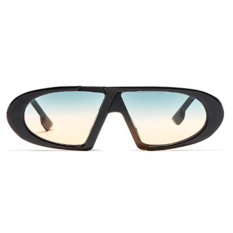 Солнцезащитные очки Винтажные негабаритные. Модель солнцезащитных очков с эффект. . фото 4