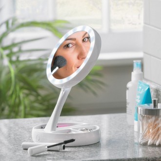 Подвійне косметичне дзеркало з Led підсвічуванням Miracle
Косметичне дзеркало на. . фото 2