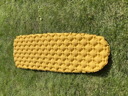 Надувной каремат походный, туристический WCG для кемпинга (желтый) Идеально подх. . фото 7
