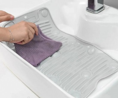 Килимок для ручного прання силіконовий
Силіконовий килимок буде незамінним поміч. . фото 2