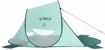 Описание Палатки пляжной Pavillo Beach Quick Bestway 68107 двухместной, зеленой
. . фото 4