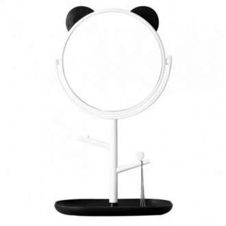 Зеркало с подставкой под украшения Panda 
Очень универсальная подставка с дзерка. . фото 2