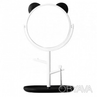 Зеркало с подставкой под украшения Panda 
Очень универсальная подставка с дзерка. . фото 1