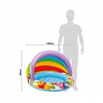 Технические характеристики товара "Детский надувной бассейн Intex 57424 «Винни П. . фото 3