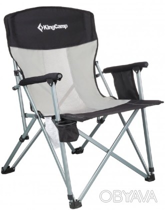 Стул KingCamp Hard Arm Chair.Характеристики:Вес: 4.3 кгМаксимальная нагрузка: 13. . фото 1