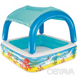 Детский надувной бассейн 52192 - незаменимый атрибут активного отдыха ребенка в . . фото 1
