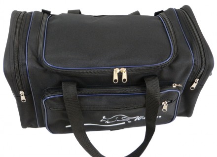 Небольшая дорожная сумка 22 л Wallaby 2686-1 черный синим Представляем Вам практ. . фото 4