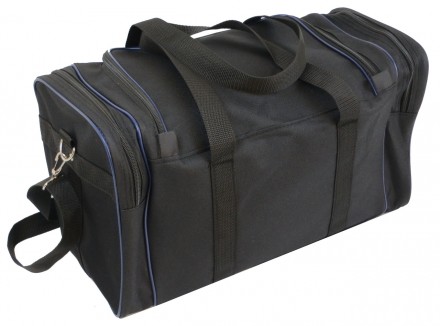 Небольшая дорожная сумка 22 л Wallaby 2686-1 черный синим Представляем Вам практ. . фото 6