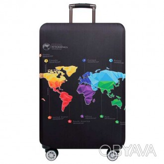 Чехол для чемодана Turister модель Travel Black – это идеальное решение, ч. . фото 1