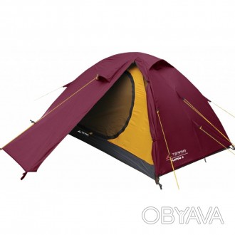Палатка Terra Incognita Platou 3 Легкая двухместная палатка, используемая в тече. . фото 1