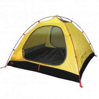 Экспедиционная двухместная палатка Tramp Mountain 2 (V2)Трехдуговая модель конст. . фото 3