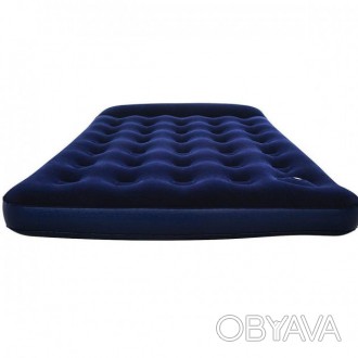 Матрас надувной со встроенным ножным насосом Bestway Full 67225 Blue — ори. . фото 1