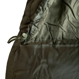 Спальный мешок-одеяло Tramp Shypit 400 Regular с капюшоном левый олива 220/80
Те. . фото 4