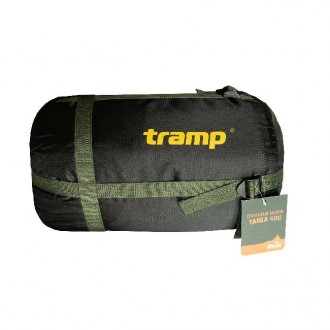 Спальный мешок-одеяло Tramp Shypit 400 Regular с капюшоном левый олива 220/80
Те. . фото 7