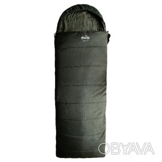 Спальный мешок-одеяло Tramp Shypit 400 Regular с капюшоном левый олива 220/80
Те. . фото 1