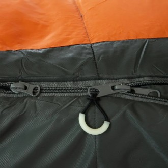 Туристический спальный мешок Tramp Fjord Compact кокон левый Orange 
Универсальн. . фото 4