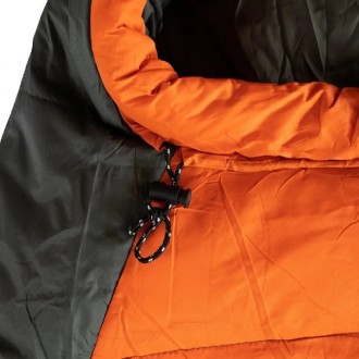 Туристический спальный мешок Tramp Fjord Compact кокон правый Orange 
Универсаль. . фото 7