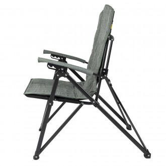 Имея четыре уровня наклона спинки, кресло Bo-Camp Stanwix будет весьма удобным к. . фото 7