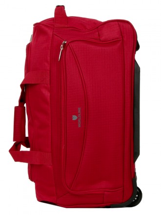  Дорожная сумка на колесах средняя M Worldline 898/65 65×32.5×34см 70.7л Красный. . фото 9