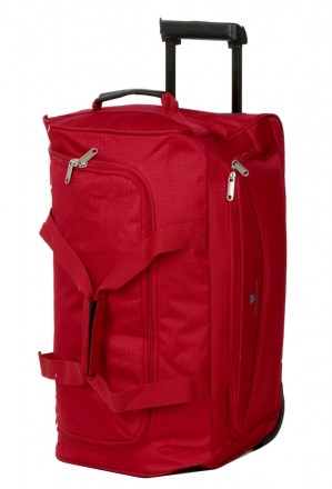  Дорожная сумка на колесах средняя M Worldline 898/65 65×32.5×34см 70.7л Красный. . фото 2
