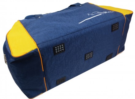  Дорожная сумка Wallaby 447-8 59L Синий с желтым Материал- износостойкий нейлон . . фото 6
